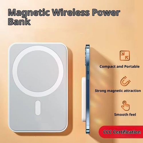 Bi-directional Fast Charging Magnetic Wireless Power Bank - Xdovia Store