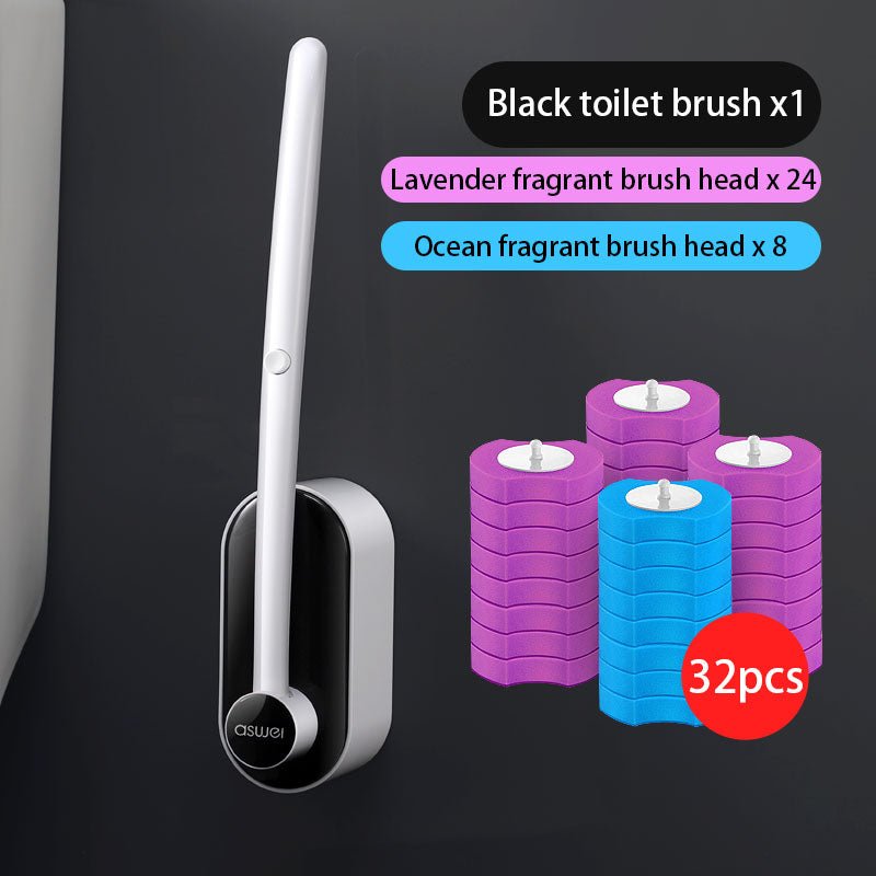 Disposable No Dead Angle Toilet Cleaning Brush - Xdovia Store