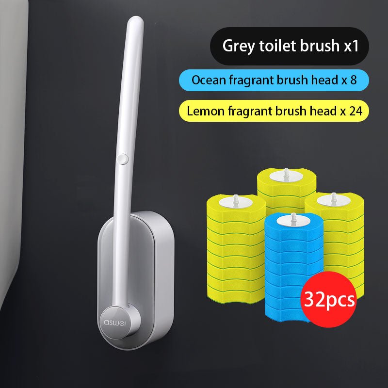 Disposable No Dead Angle Toilet Cleaning Brush - Xdovia Store