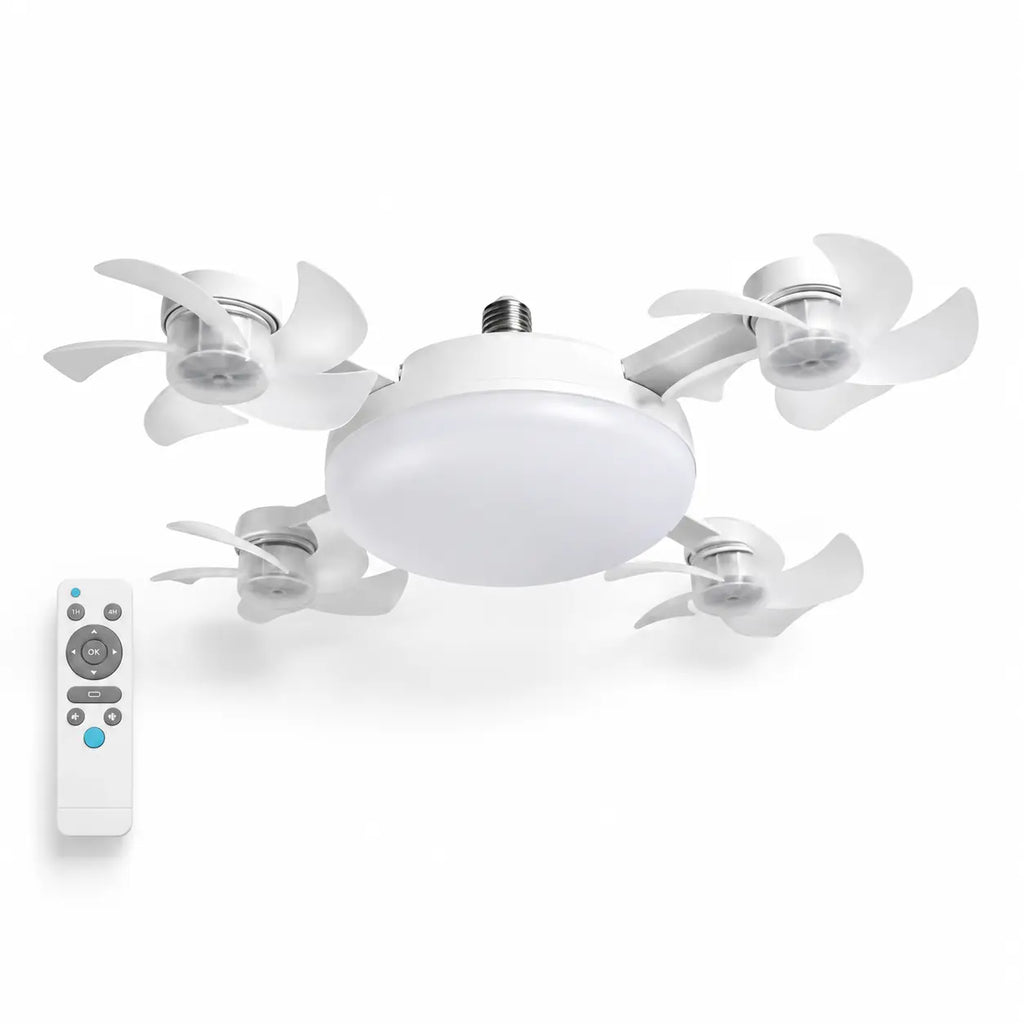 Smart Screw-In Ceiling Fan & Light