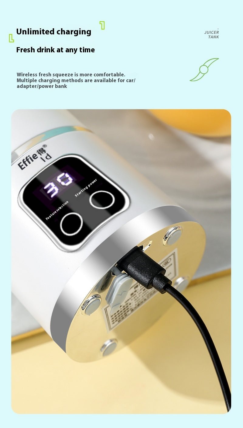 High-end Home Ice Crushing Juicing USB Charging Portable Blender Outdoor Traveling - Xdovia Store
