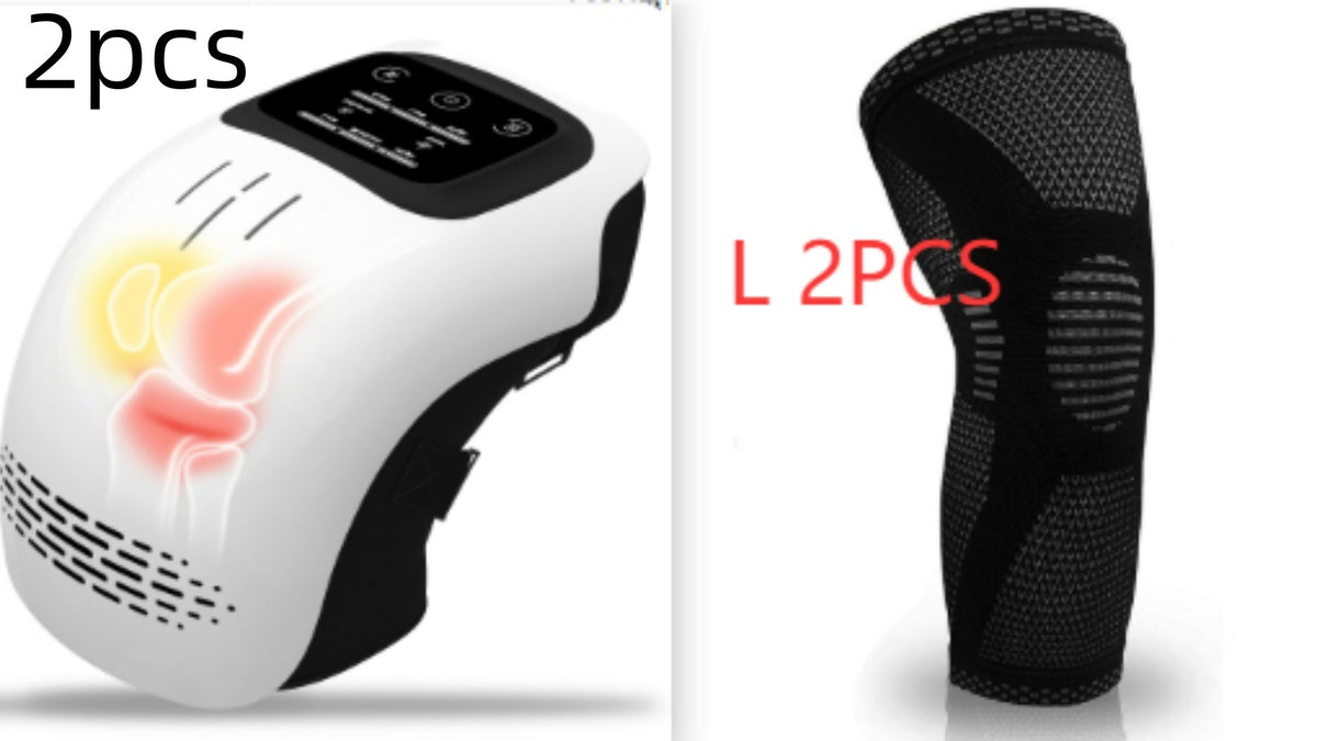 Intelligent Home Use Electric Intelligent Kneading Heating Knee Massager Rechargeable Pain Relief Infrared Laser Vibration Knee Massager - Xdovia Store