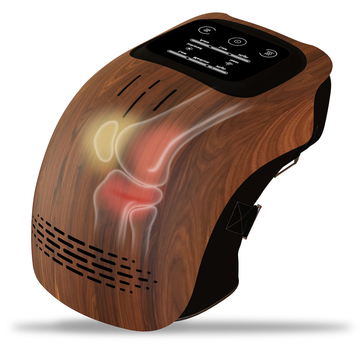 Intelligent Home Use Electric Intelligent Kneading Heating Knee Massager Rechargeable Pain Relief Infrared Laser Vibration Knee Massager - Xdovia Store