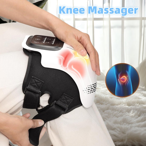Intelligent Home Use Electric Intelligent Kneading Heating Knee Massager Rechargeable Pain Relief Infrared Laser Vibration Knee Massager - Xdovia Store