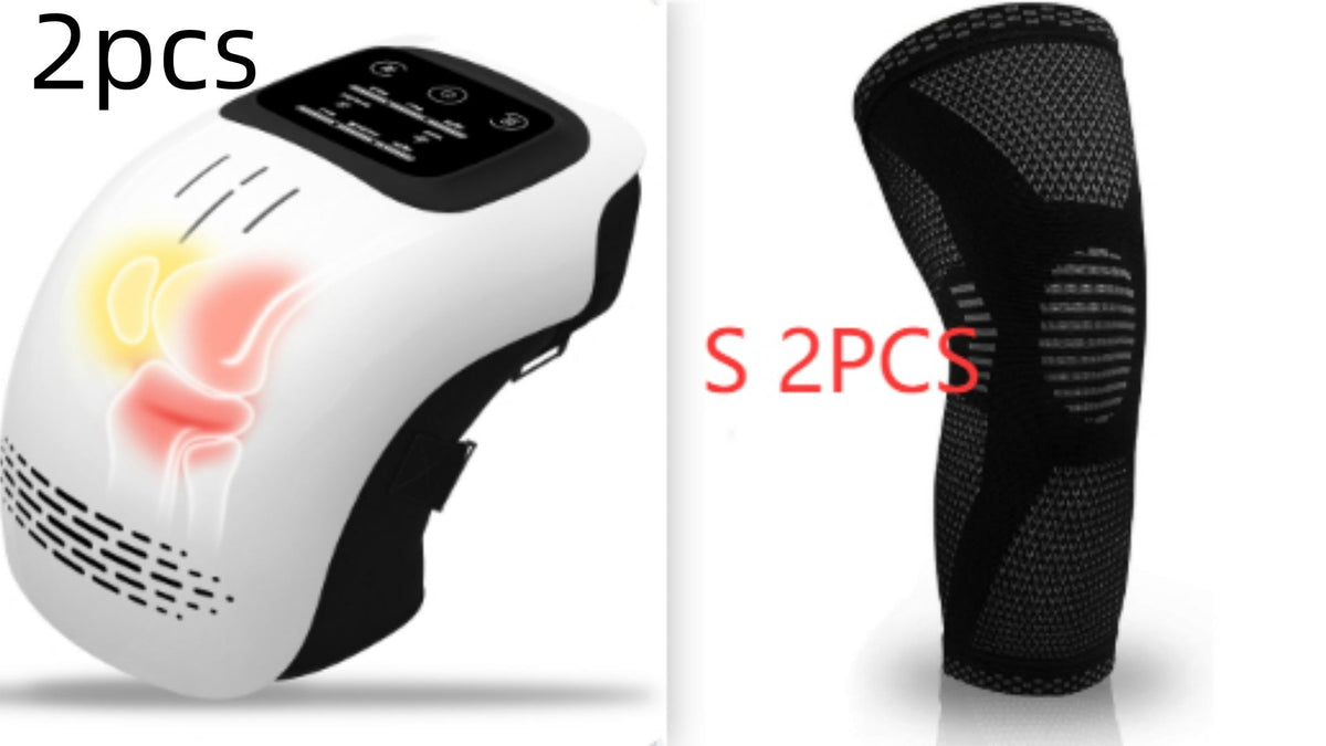 Intelligent Home Use Electric Intelligent Kneading Heating Knee Massager Rechargeable Pain Relief Infrared Laser Vibration Knee Massager - Xdovia Store