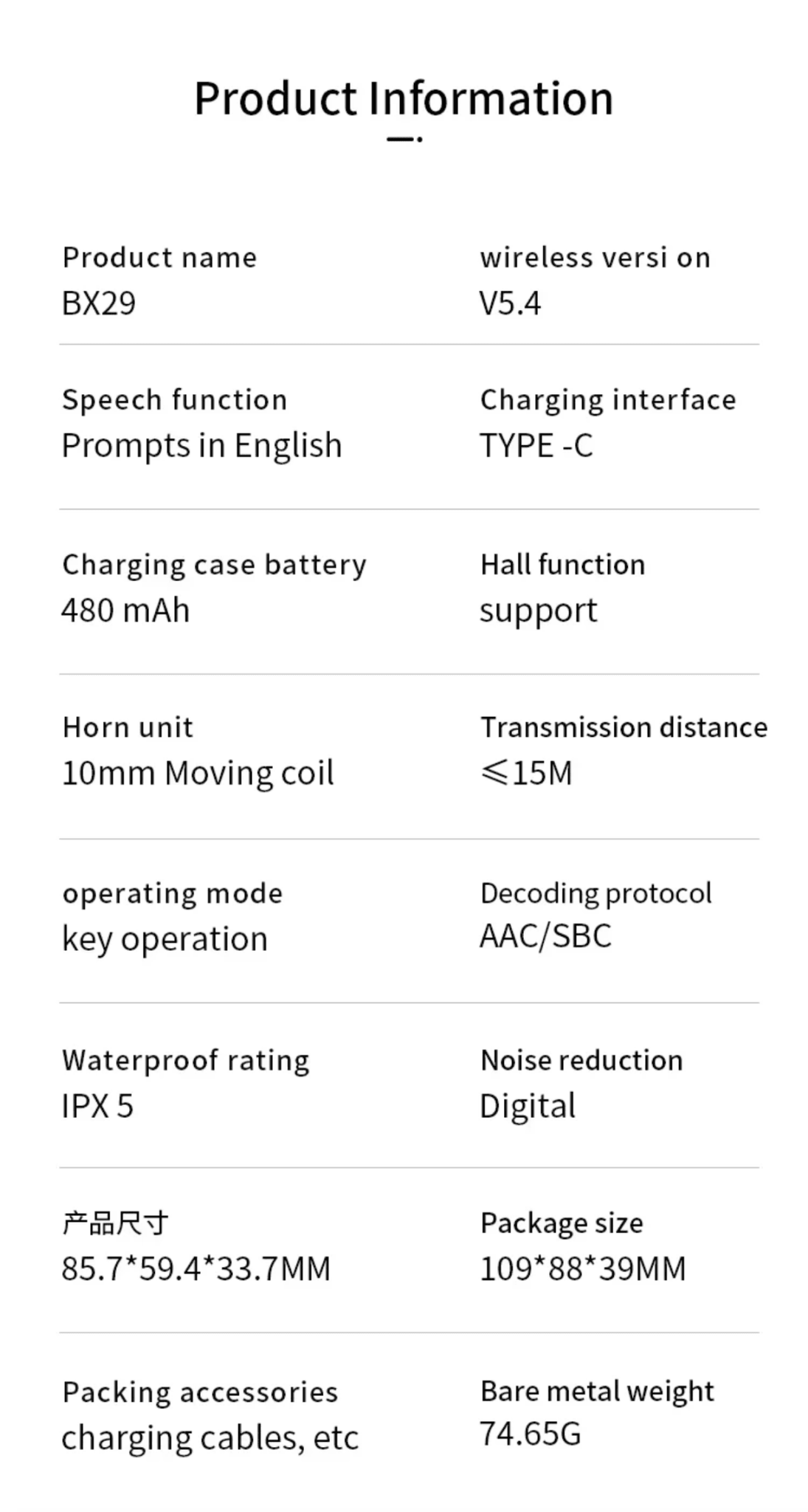 Smart Bluetooth 5.3 Wireless Headset with Noise Reduction & HD Calls - Xdovia Store